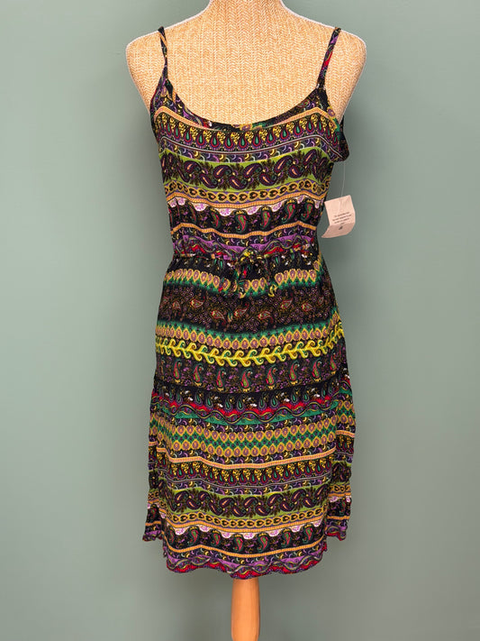 Robe Bohème OzKat Byron Bay – Imprimé Cachemire Multicolore - Taille M/L