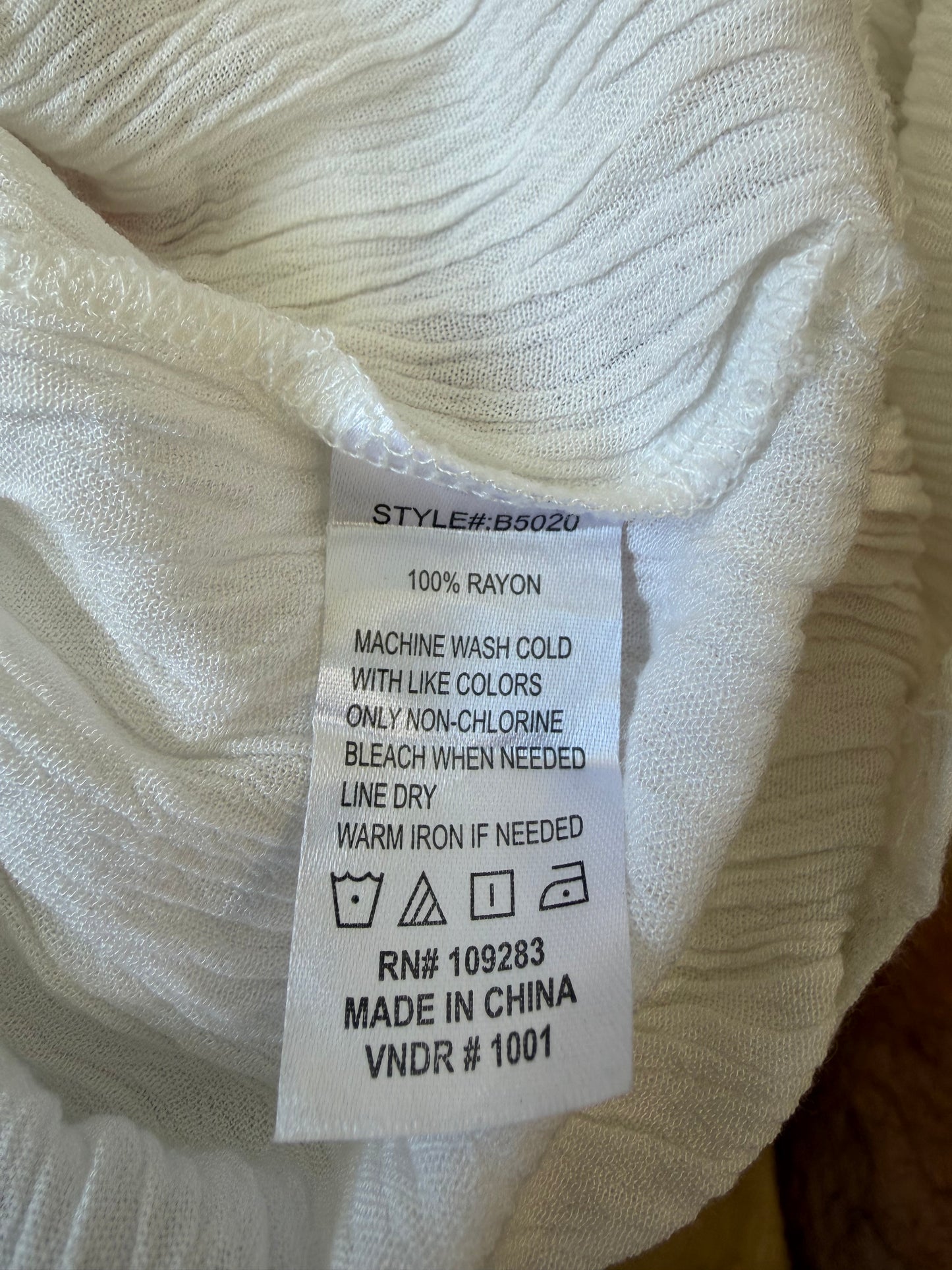 Blouse bohème blanche à pompons femme XL