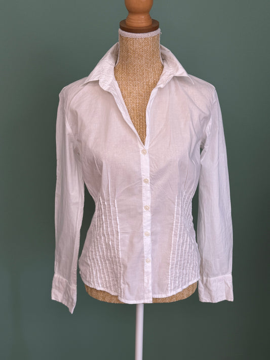Chemise blanche Polo Jeans Ralph Lauren femme taille M en coton