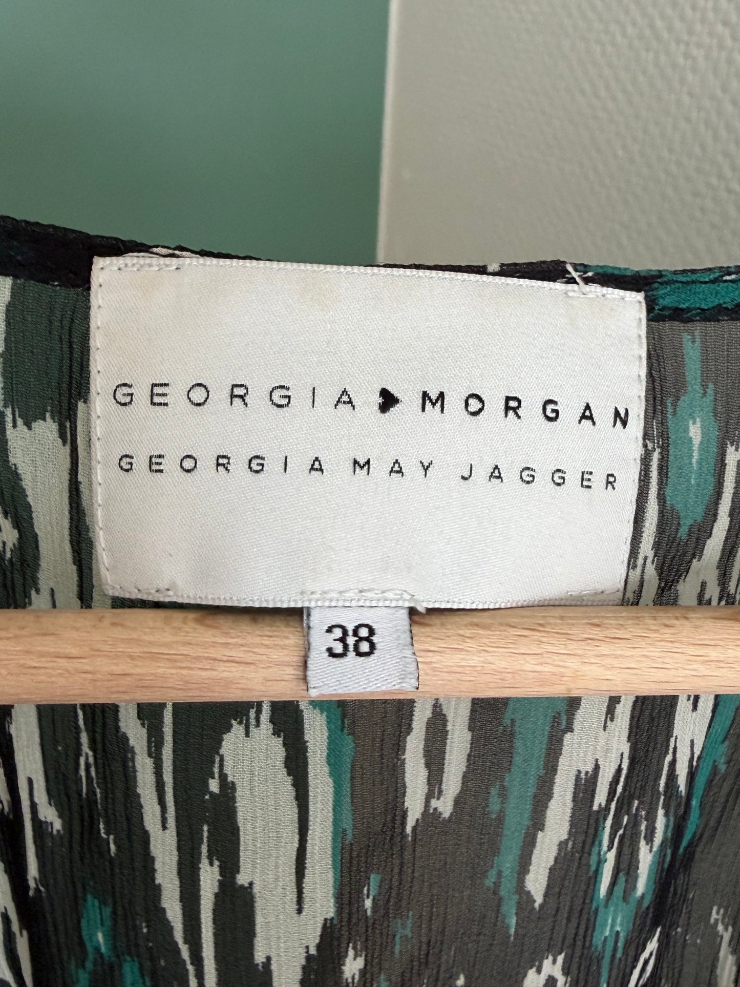 Robe fluide imprimée Georgia Morgan – Georgia May Jagger