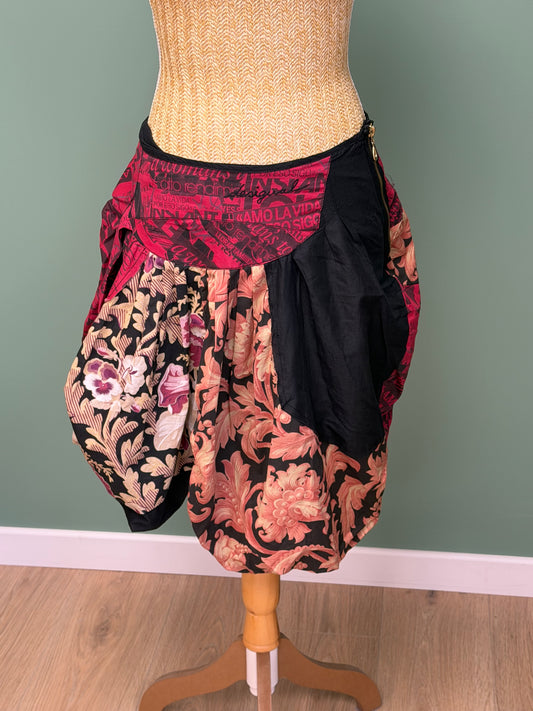 Jupe ballon Desigual patchwork - Taille S