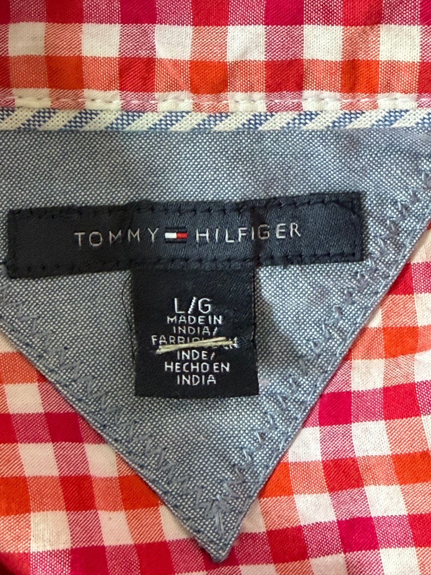 Chemise Tommy Hilfiger à carreaux vichy