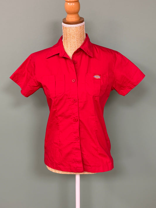 Chemise Dickies rouge fuchsia
