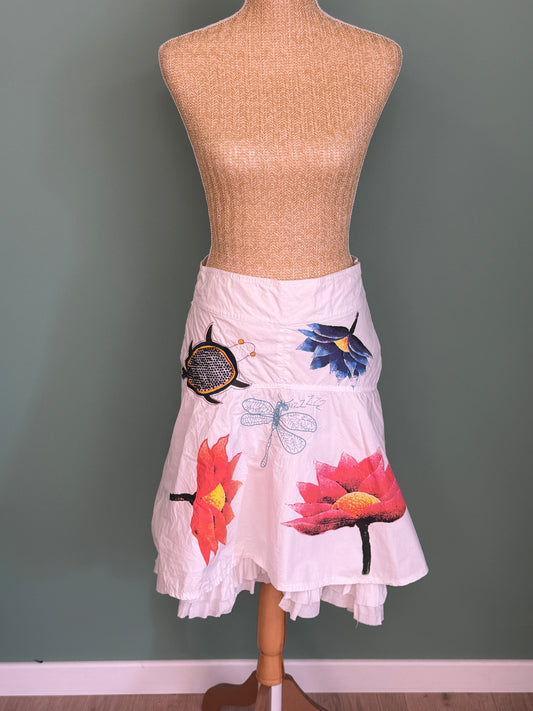 Jupe blanche Desigual femme taille 38