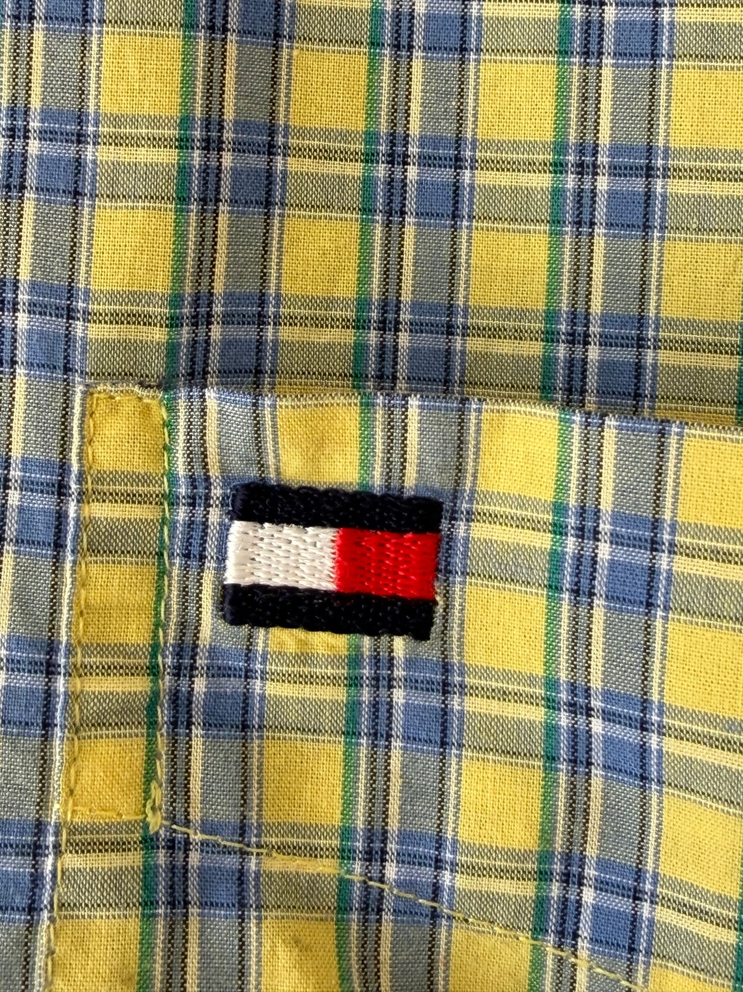 Chemise à Carreaux Manches Courtes - Tommy Hilfiger - Taille XL