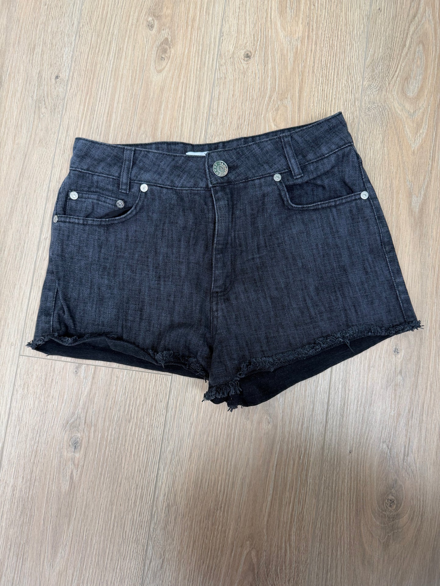 Short en jean noir Sandro Paris femme taille 38