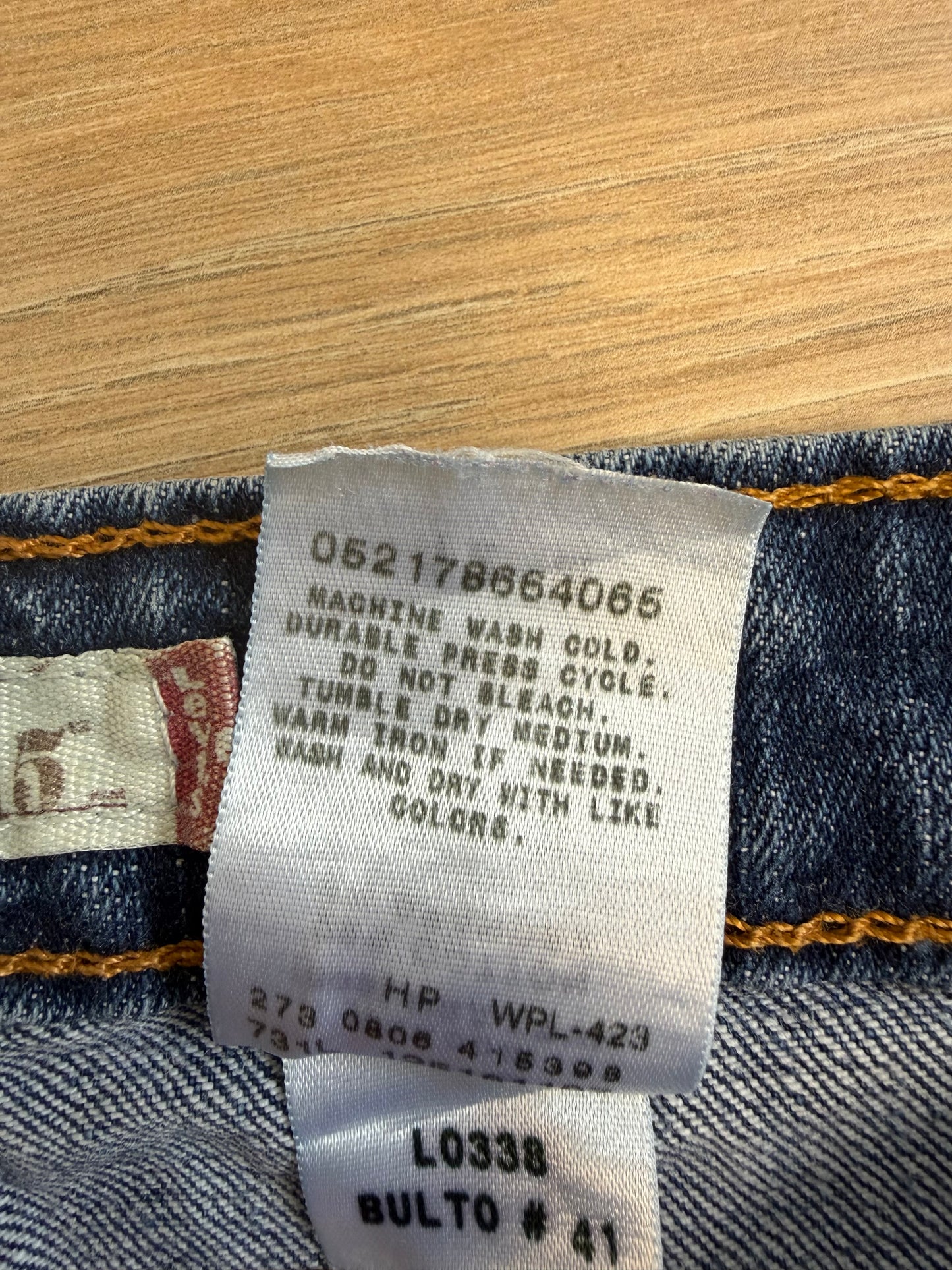 Jean Levi’s Bootcut stretch