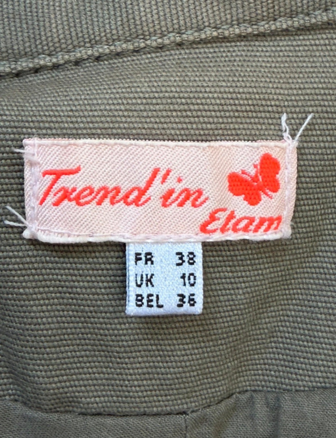 Veste Saharienne Cintrée Kaki – Trend’in Elam - Taille M