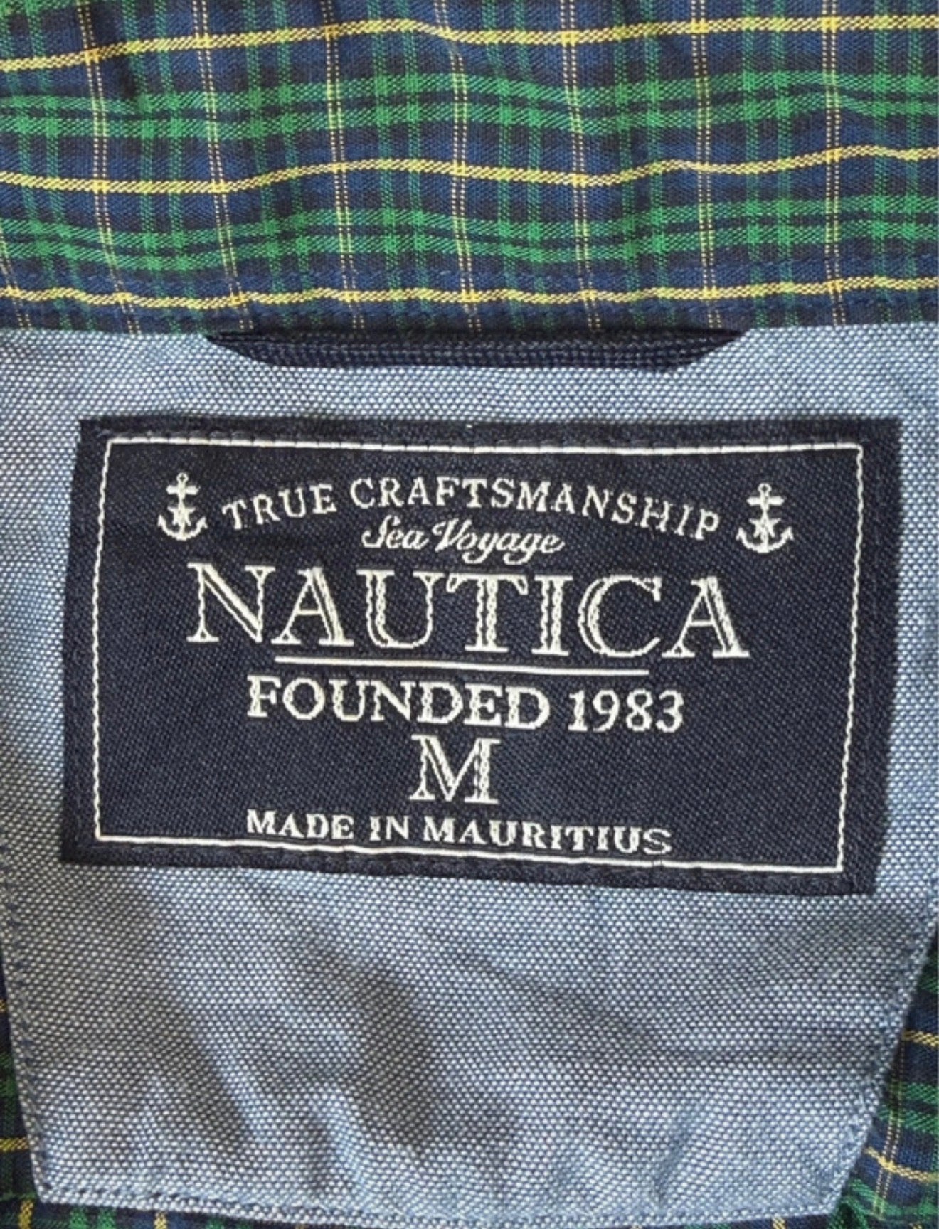Chemise à carreaux - Nautica - Taille L