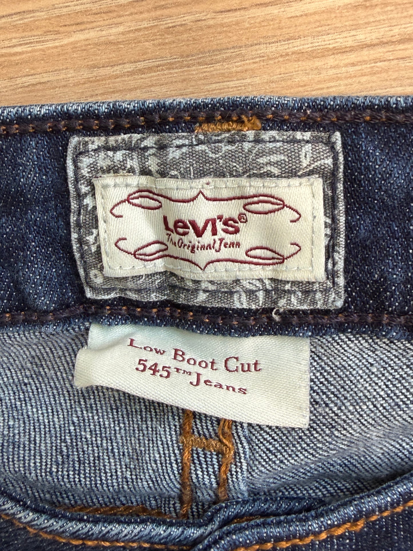 Jean Levi’s 545 Low Boot Cut