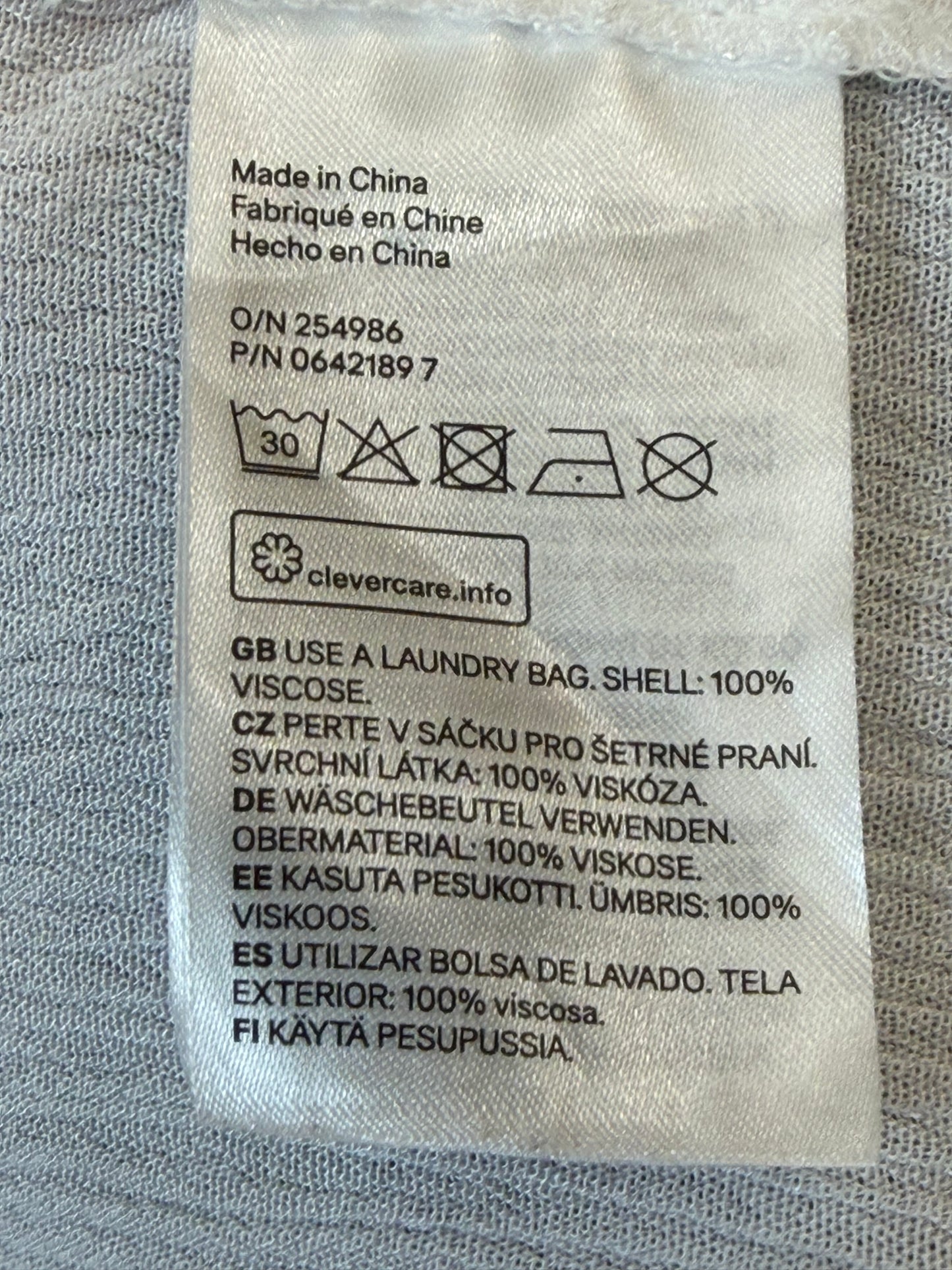 Débardeur fluide blanc en viscose avec dentelle – H&M – Taille M