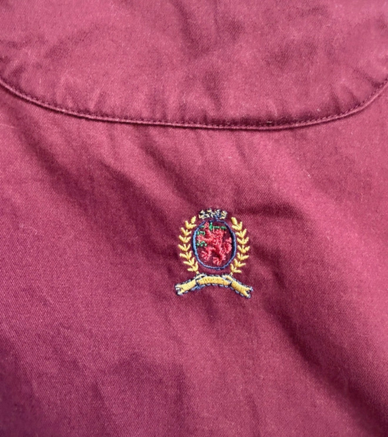 Chemise Bordeaux - Tommy Hilfiger – Taille L