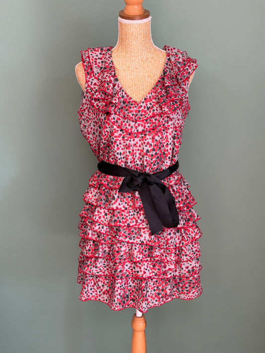 Robe volantée Morgan femme multicolore taille 40