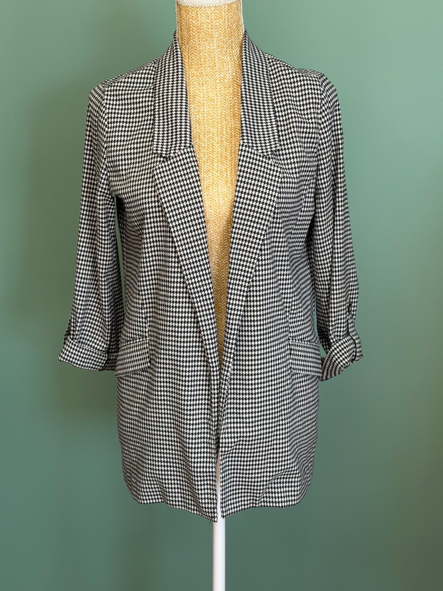 Blazer pied-de-poule femme Stradivarius Stradivarius