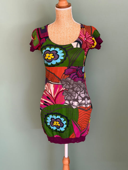 Robe Desigual multicolore en coton – Taille S