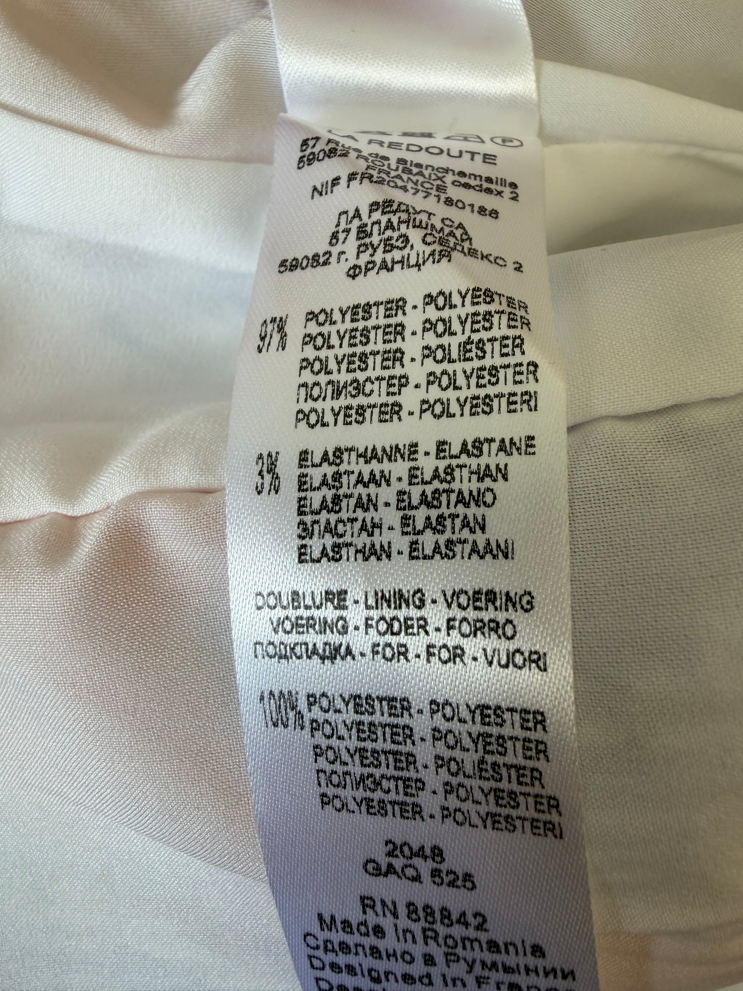 Robe plissée fleurie Carven Édition Limitée La Redoute femme taille 40