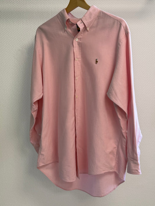 Chemise Ralph Lauren rose pastel