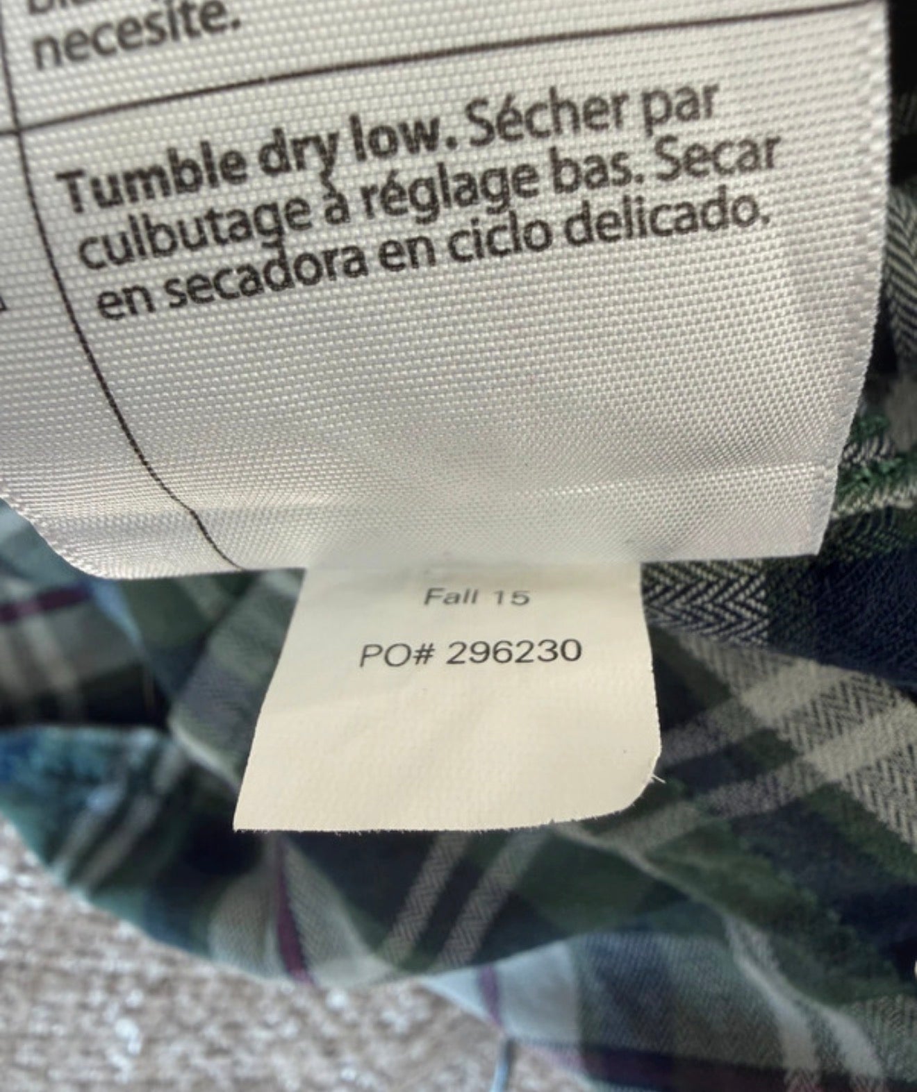 Chemise à carreaux - Carhartt  – Taille S