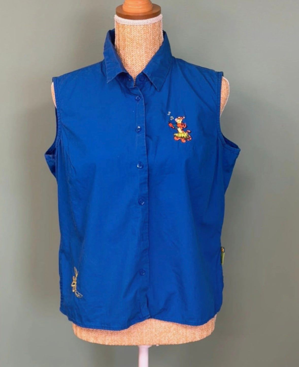 Chemisier sans manches bleu roi - Disney - Taille L