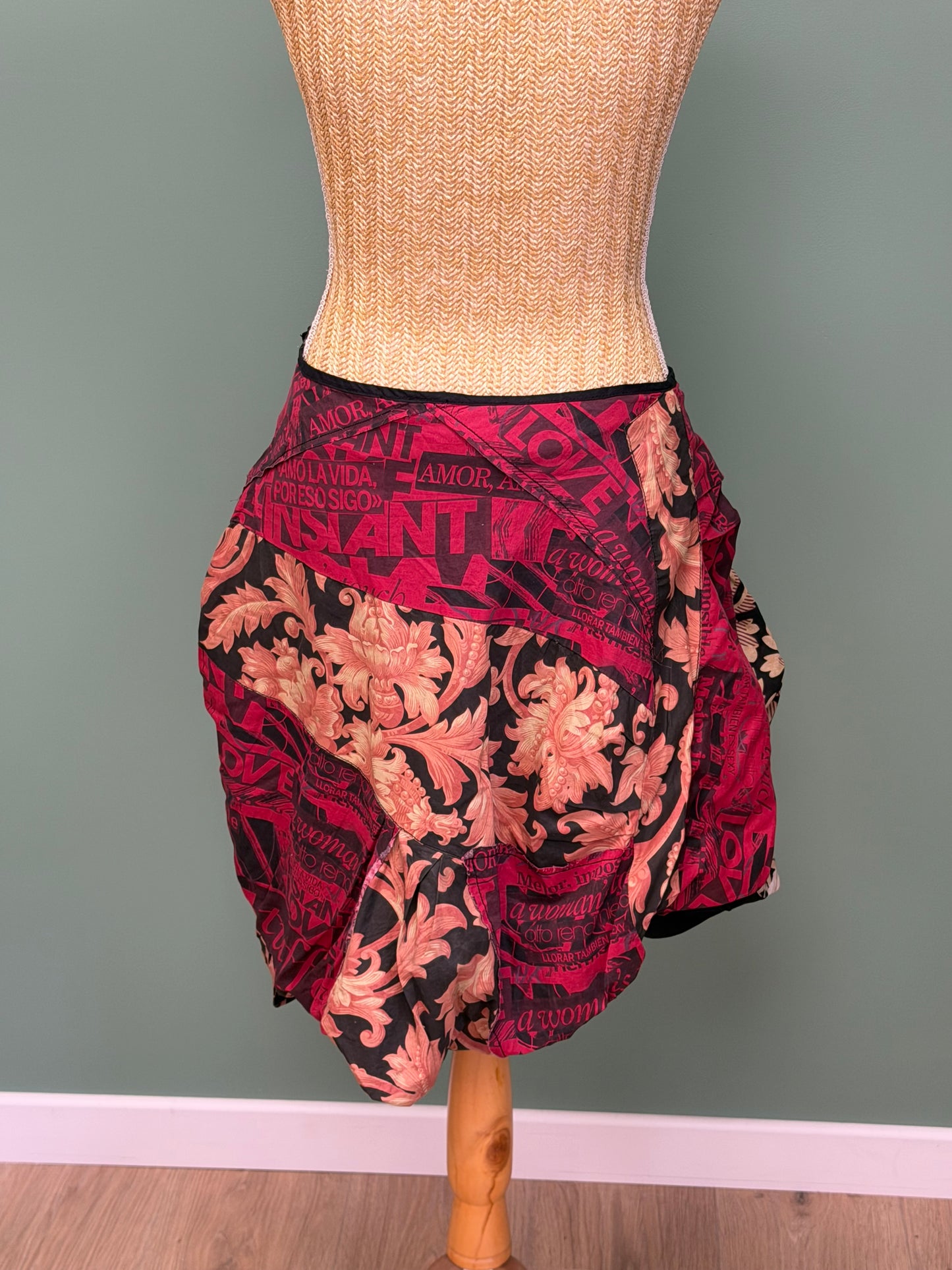 Jupe ballon Desigual patchwork - Taille S
