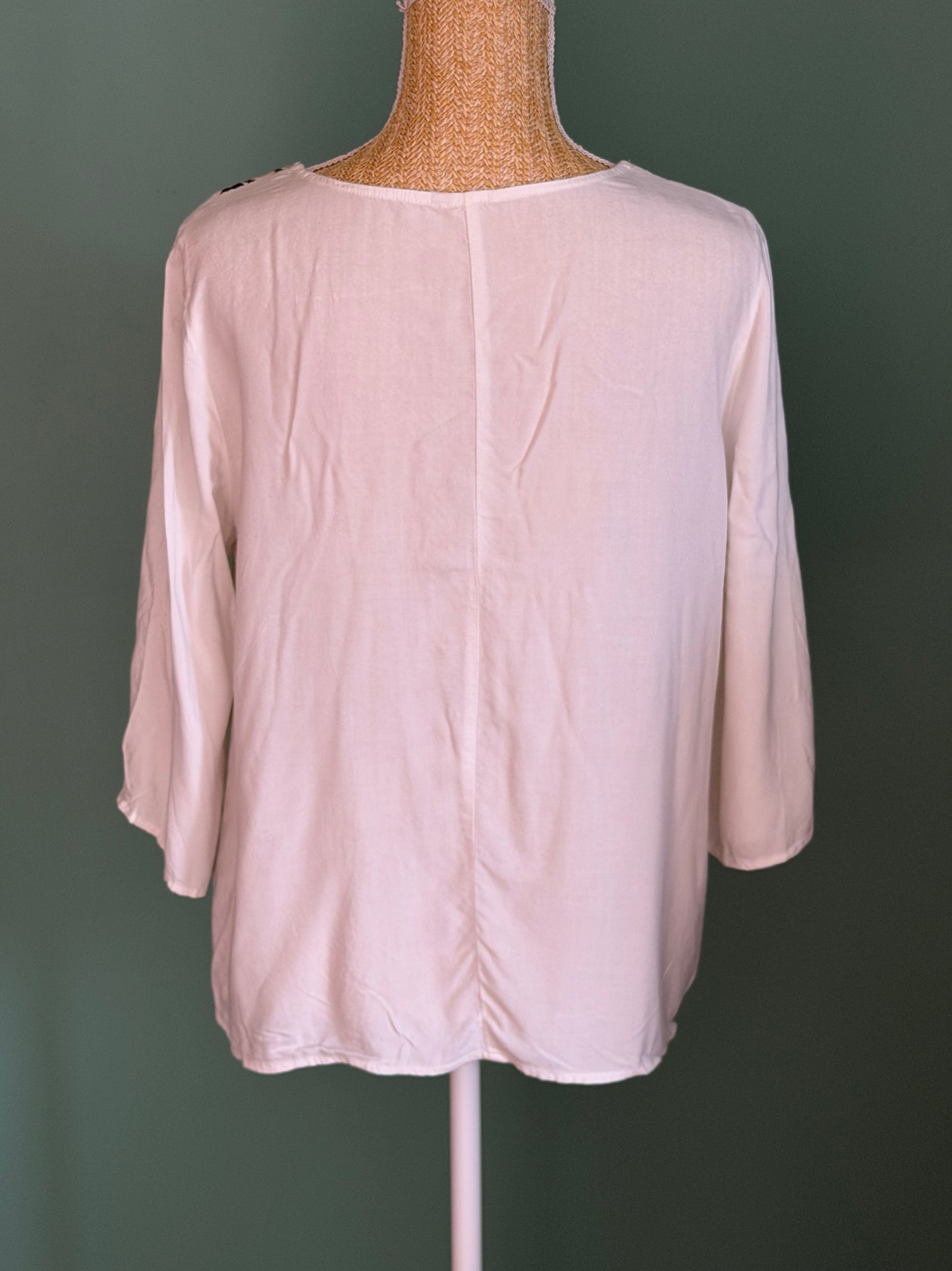 Blouse bohème brodée – Ariat – Taille M/L