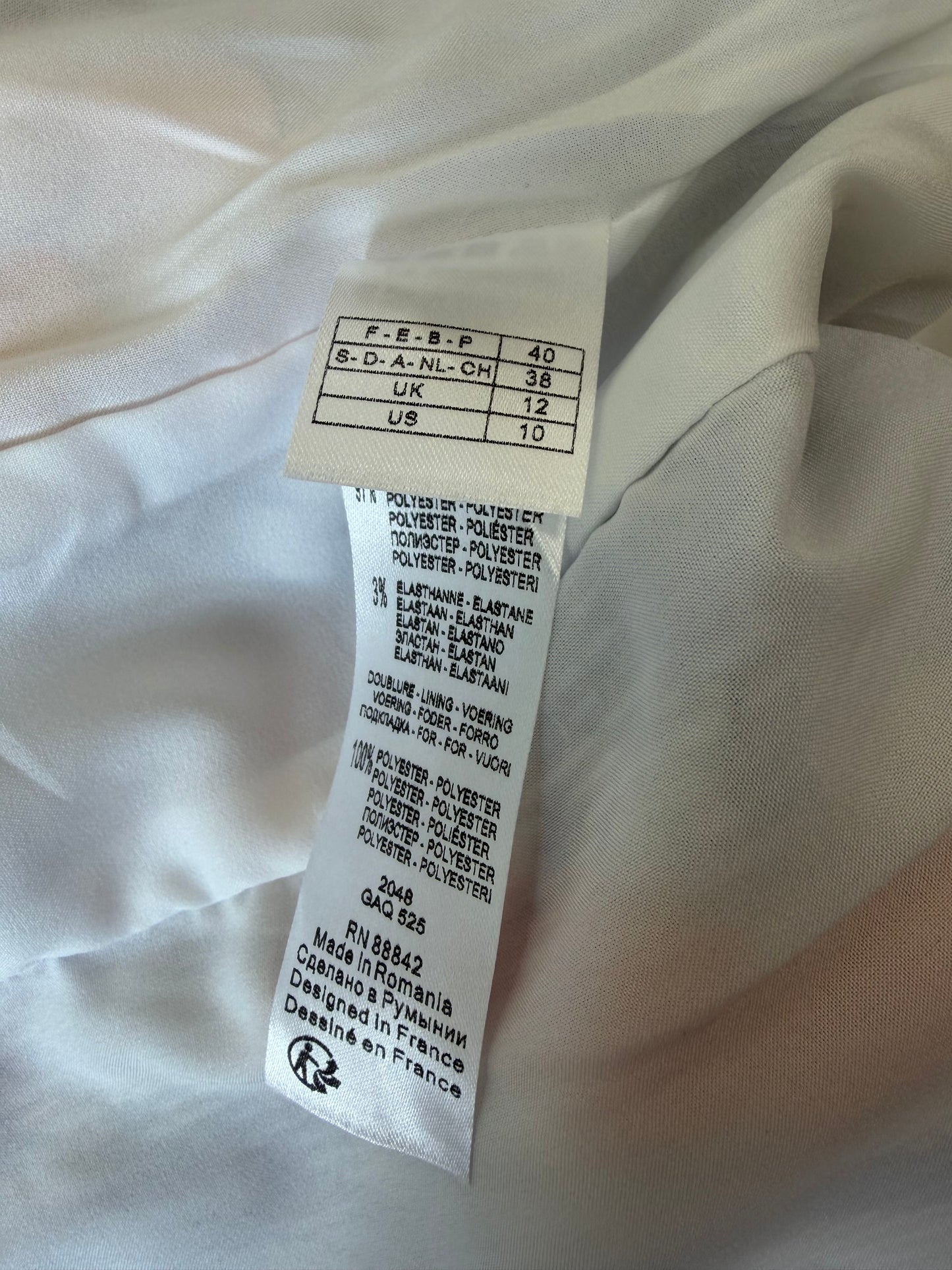 Robe plissée fleurie Carven Édition Limitée La Redoute femme taille 40