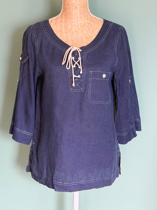 Blouse en lin Lauren Jeans Co Ralph Lauren