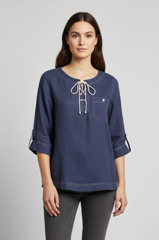 Blouse en lin Lauren Jeans Co Ralph Lauren