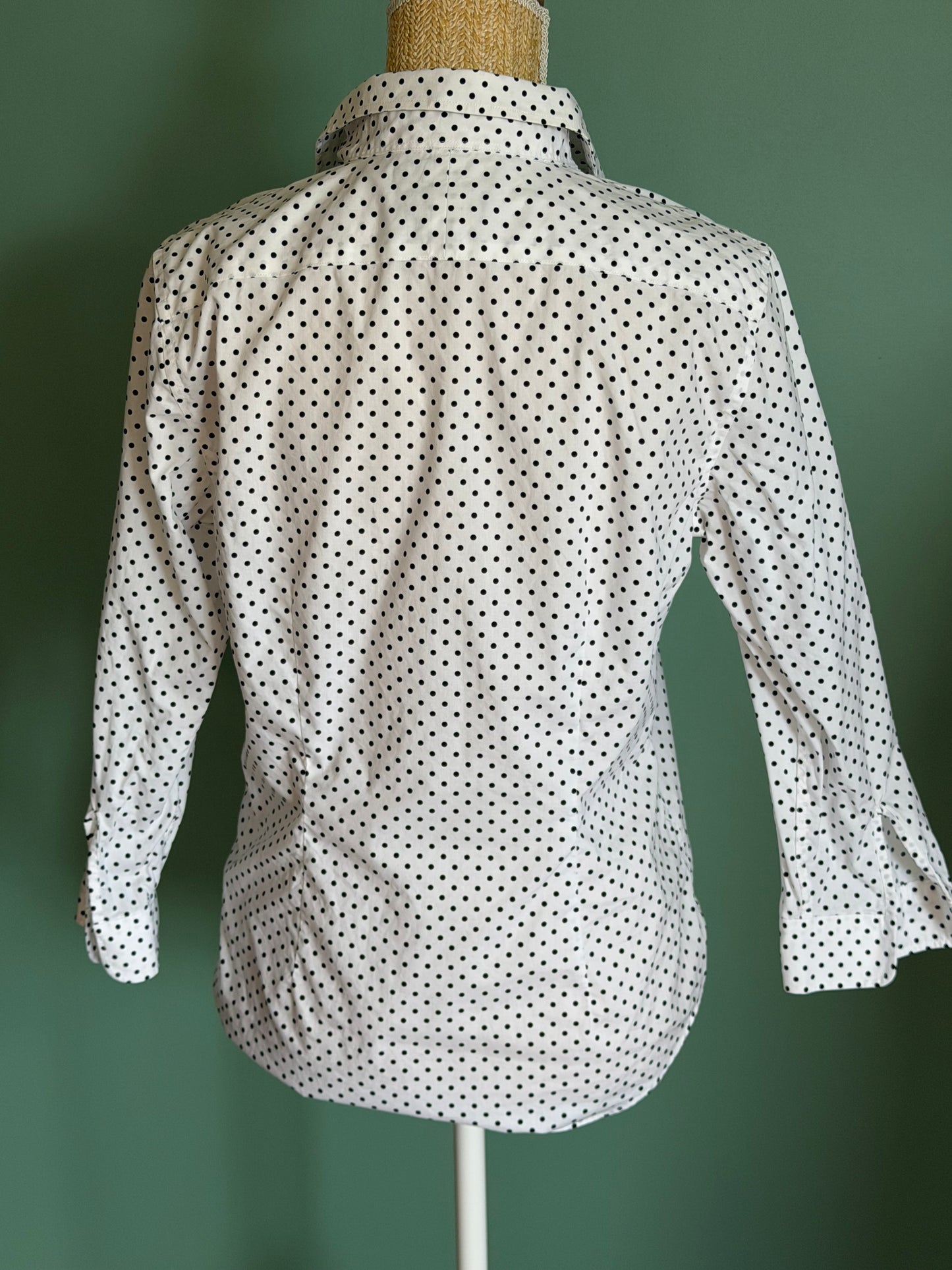 Chemise Lauren Ralph Lauren à pois vintage chic
