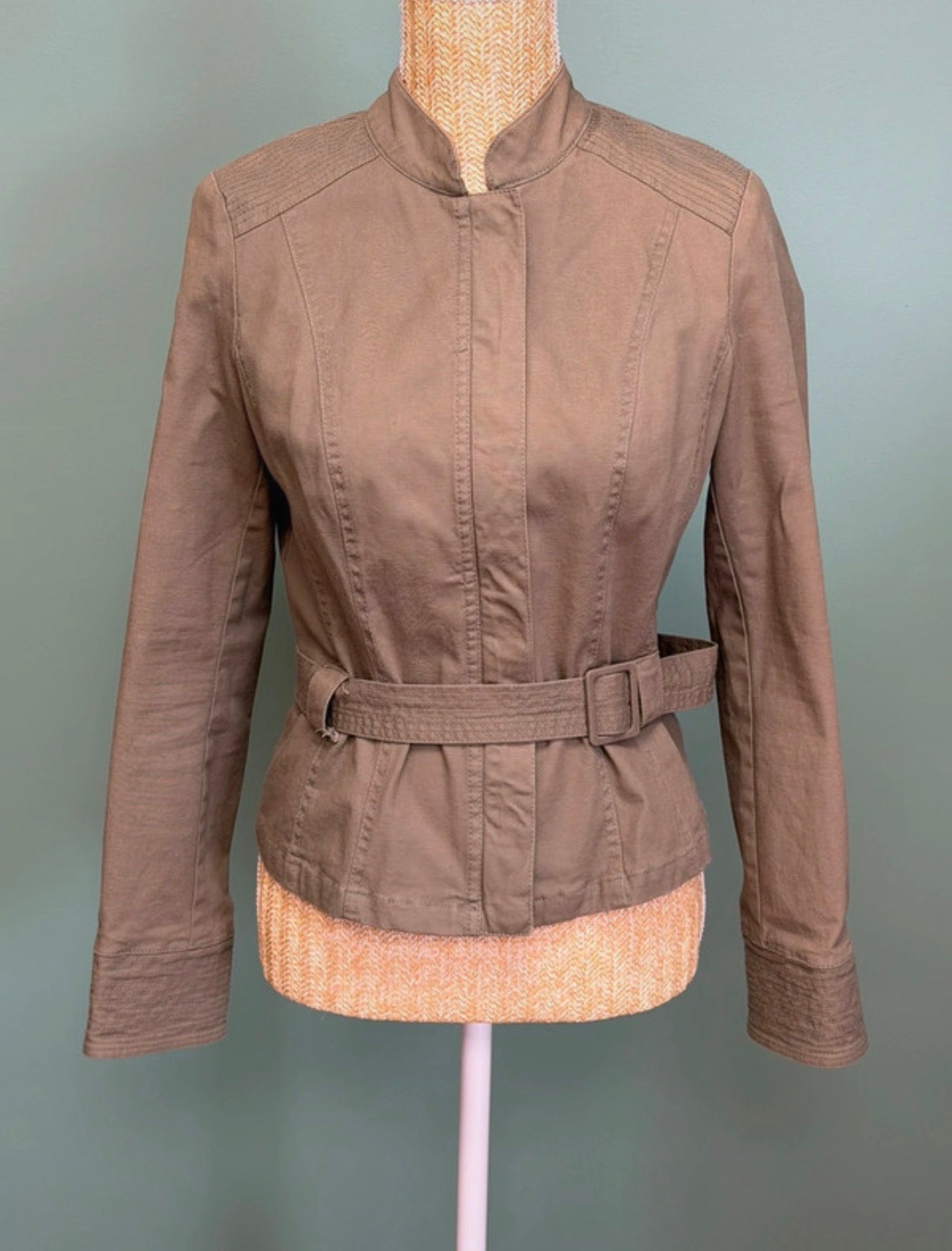 Veste Saharienne Cintrée Kaki – Trend’in Elam - Taille M