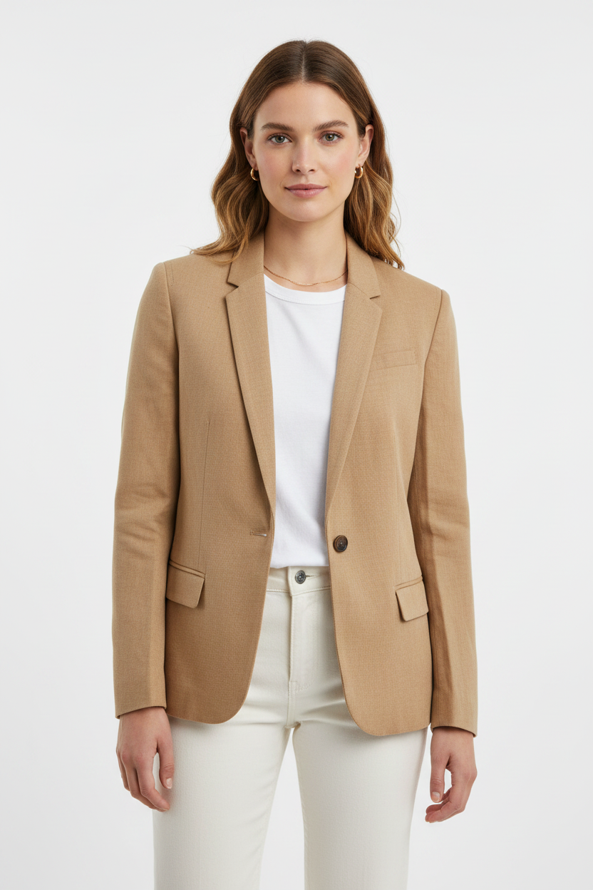 Blazer IKKS Pure Edition beige sable