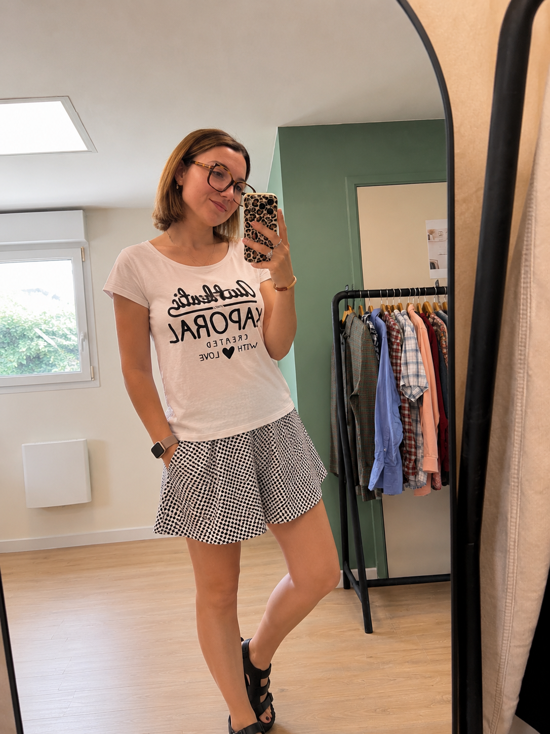 T-shirt rose poudré imprimé - Kaporal Authentic - Taile M