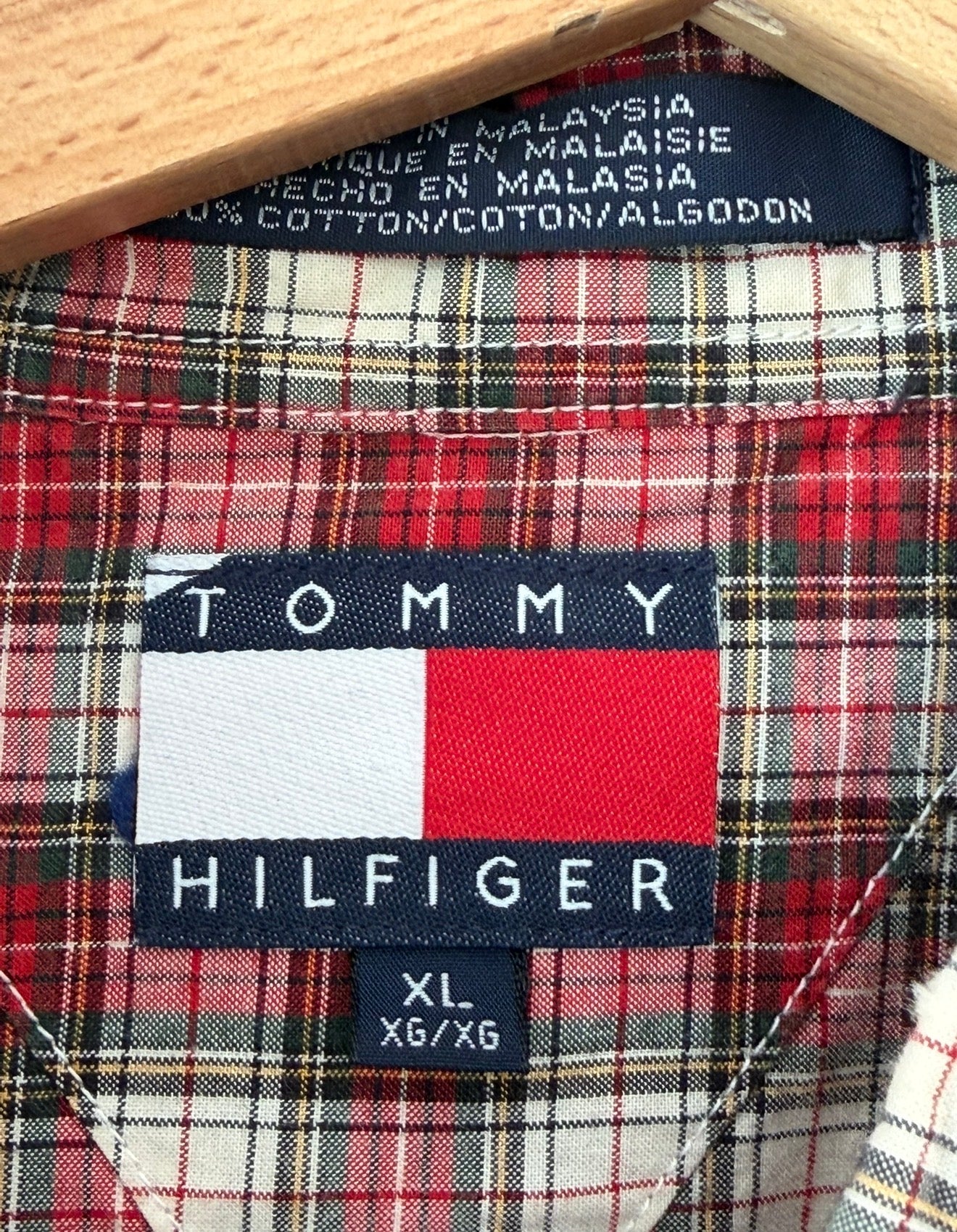 Chemise à carreaux - Tommy Hilfiger - Taille XL