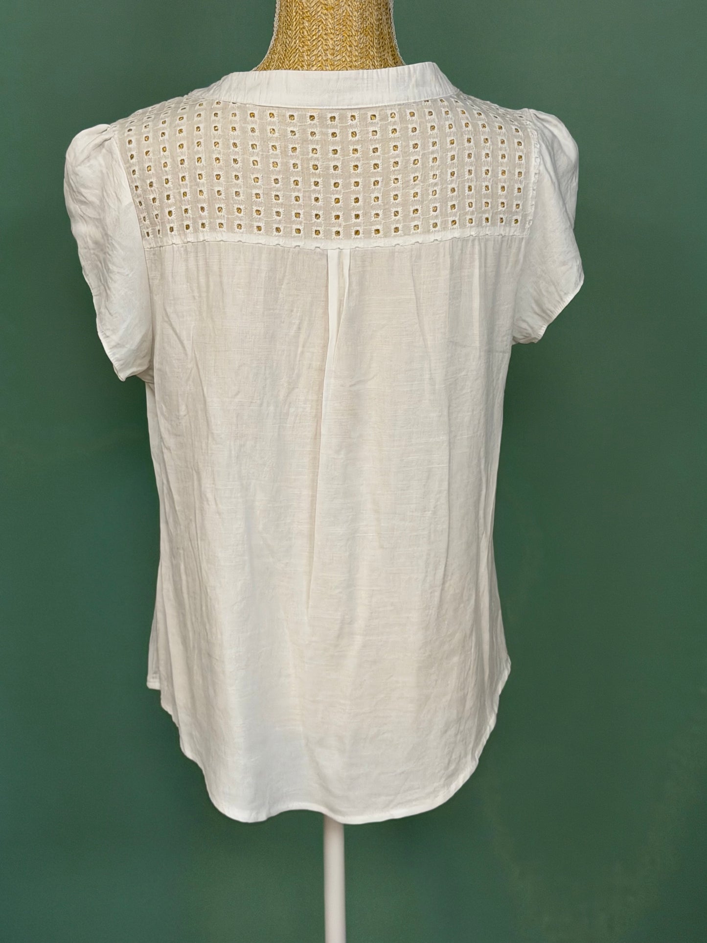 Blouse blanche SHEIN femme taille XL