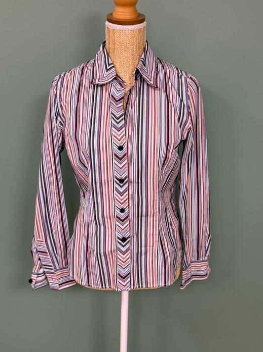 Chemise Tommy Hilfiger rayée multicolore