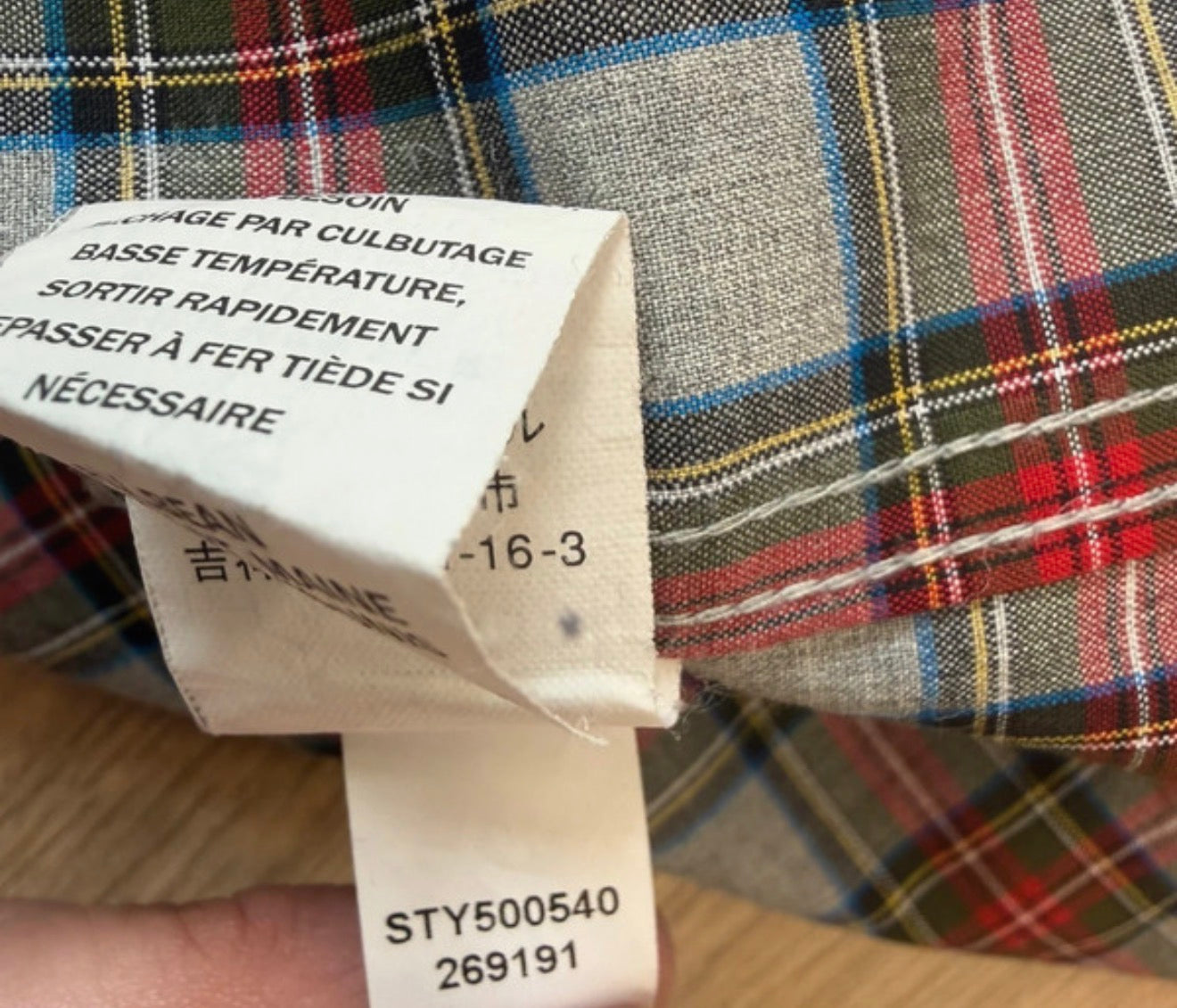 Chemise à carreaux - L.L.Bean  – Taille XL