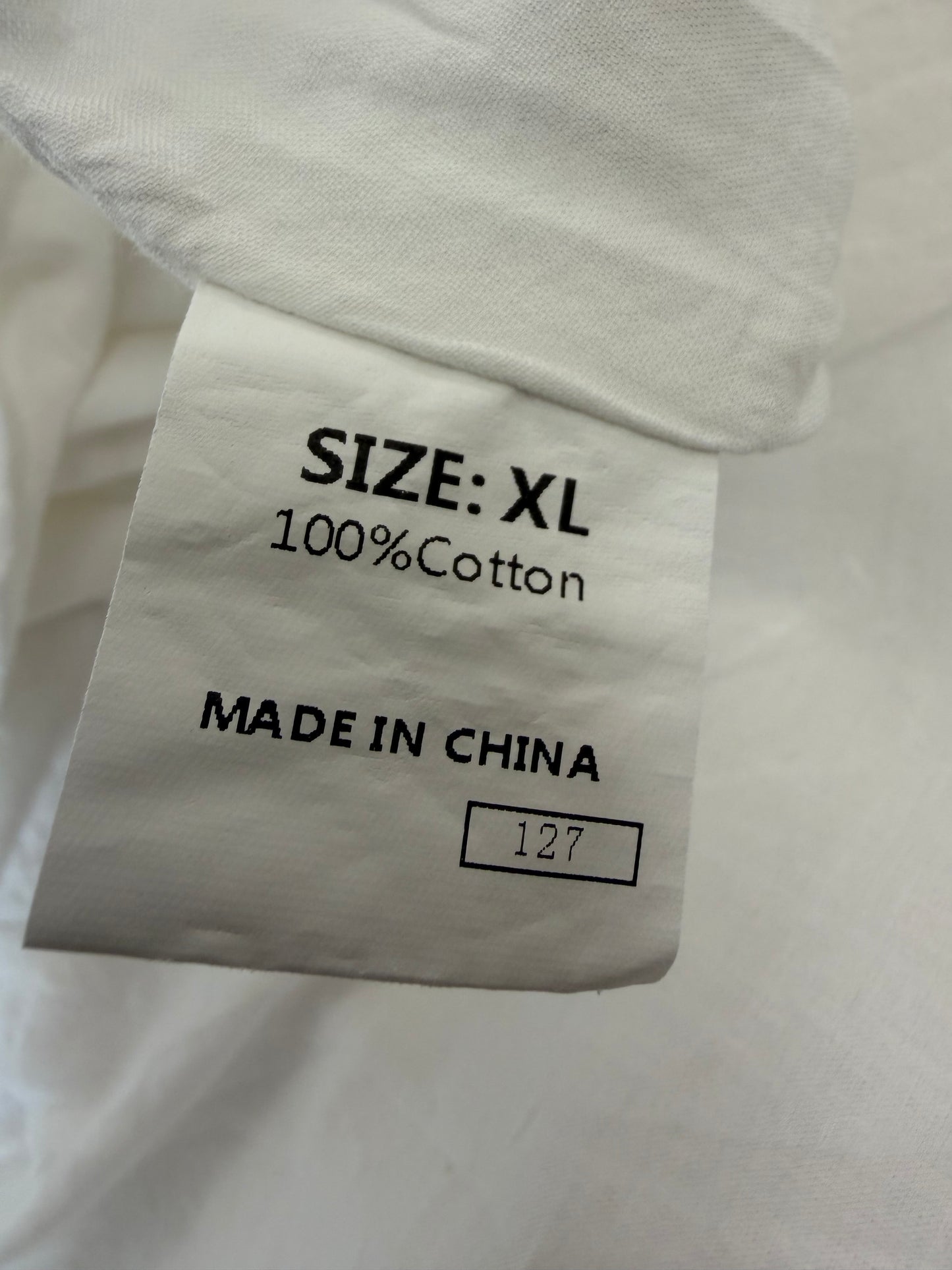 Robe blanche en broderie anglaise sans manches femme XL