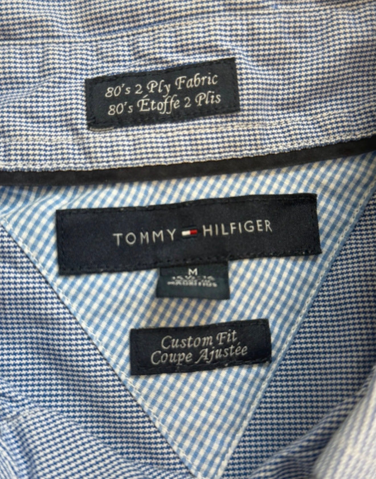 Chemise unis - Tommy Hilfiger – Taille M