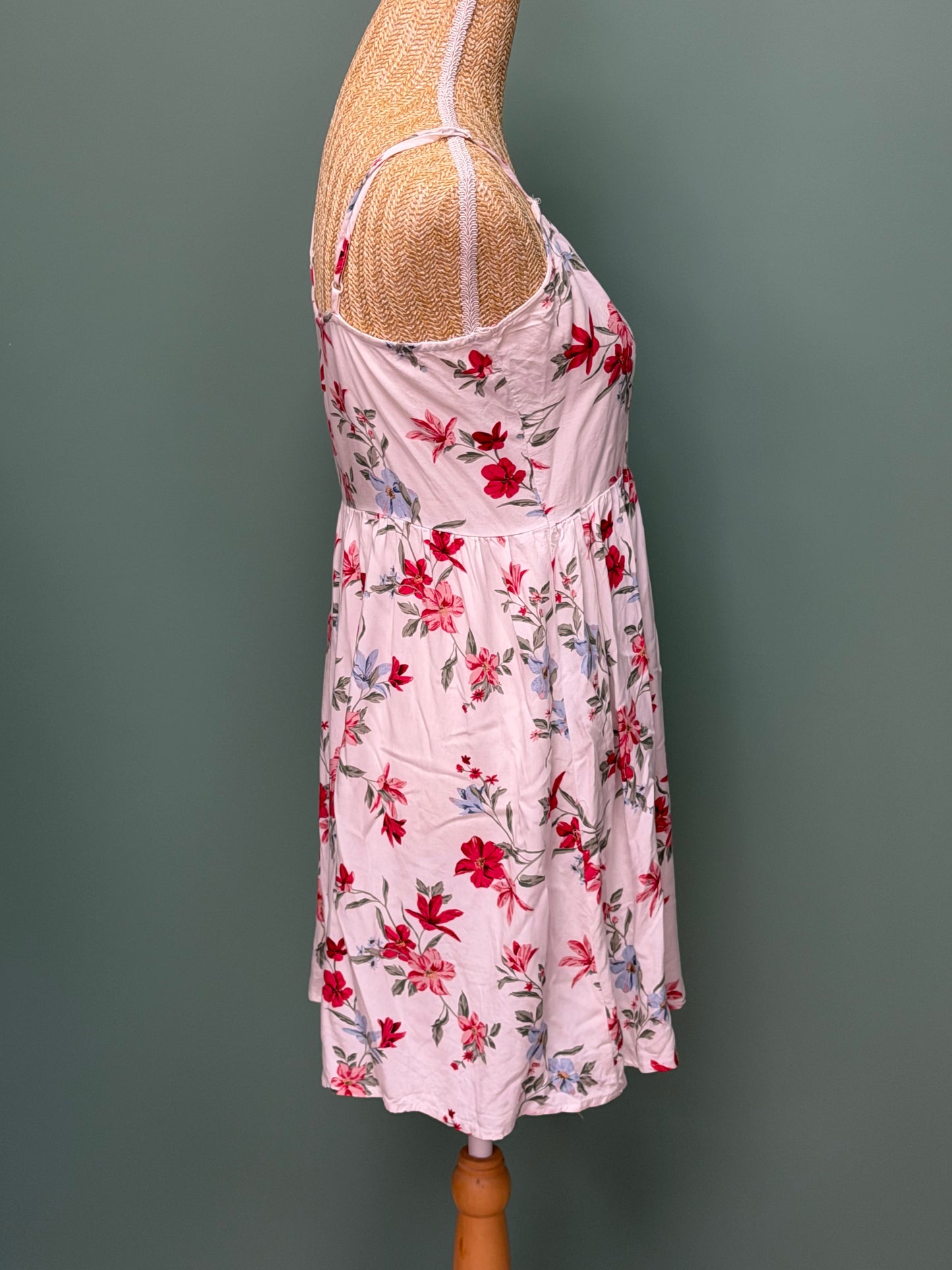 Robe H&M fleurie à fines bretelles - Taille M