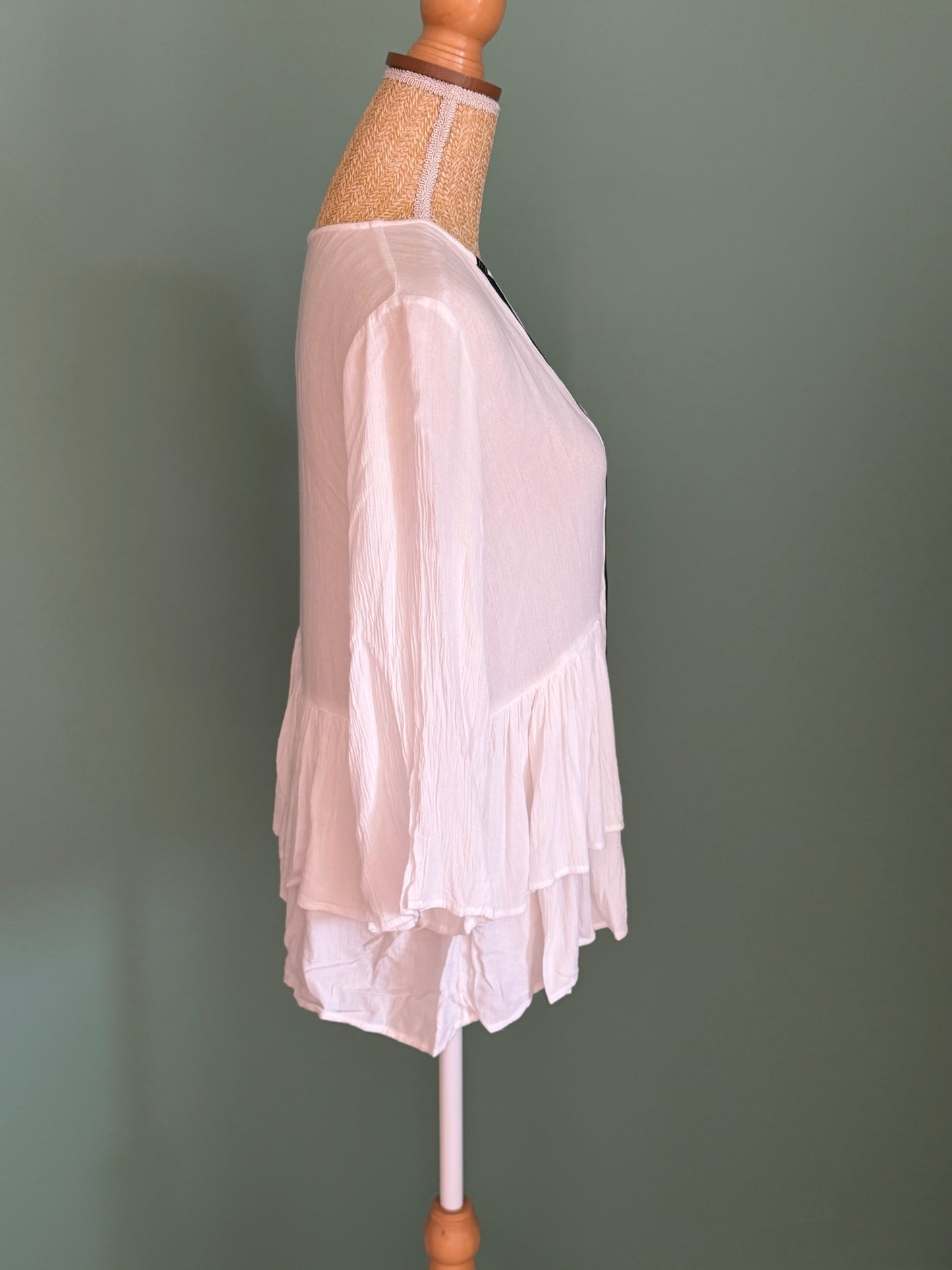 Blouse fluide blanche – Taille XS