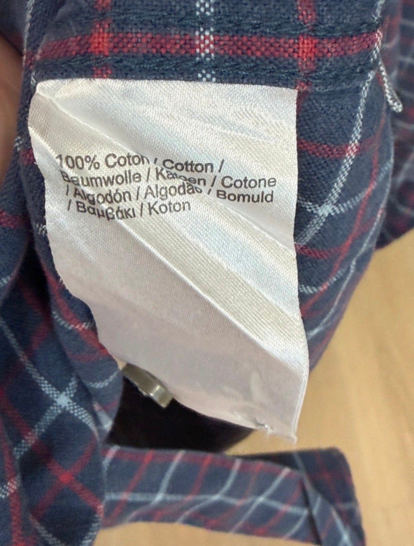 Chemise Classic Fit à carreaux - Lacoste - Taille M