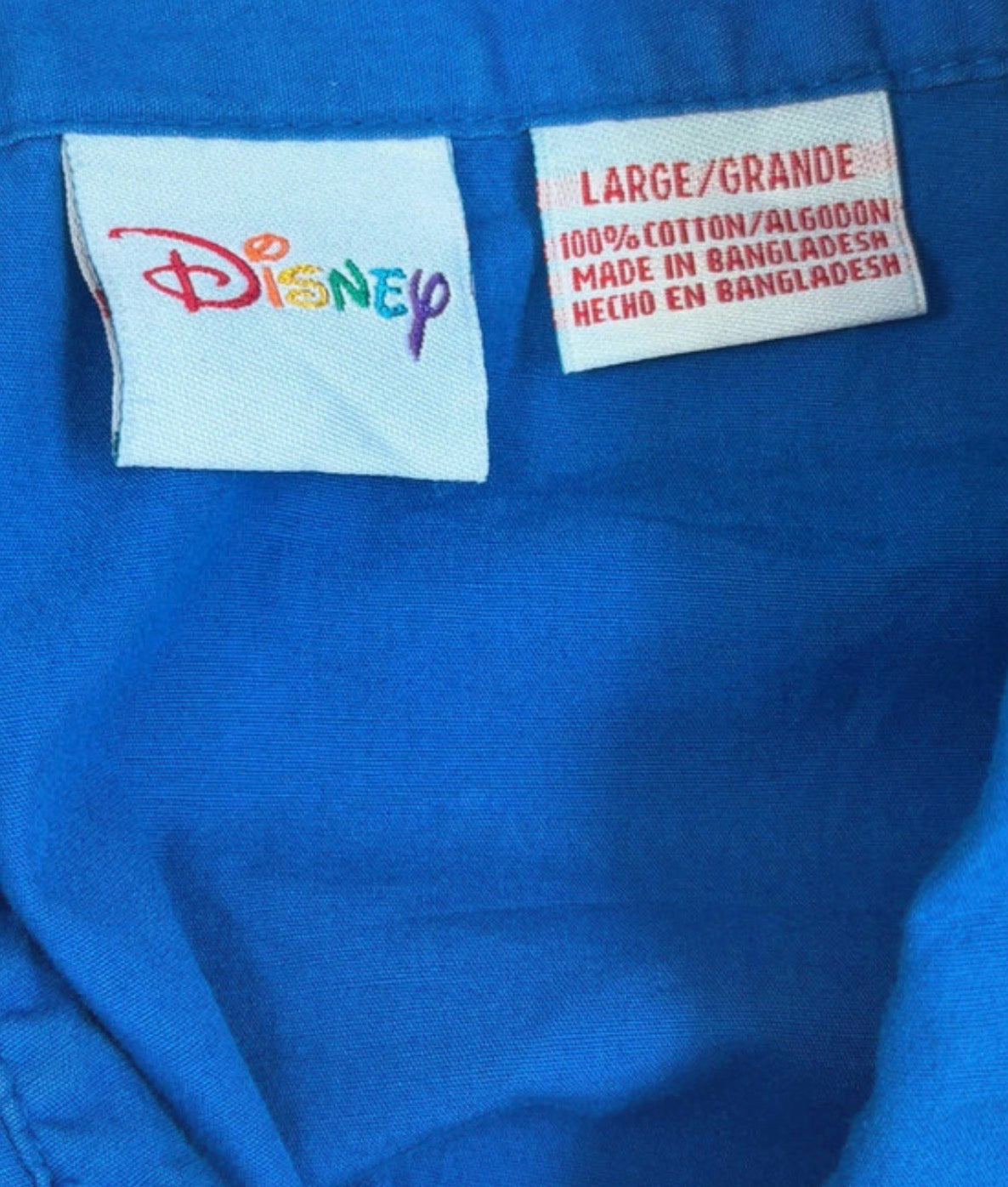 Chemisier sans manches bleu roi - Disney - Taille L