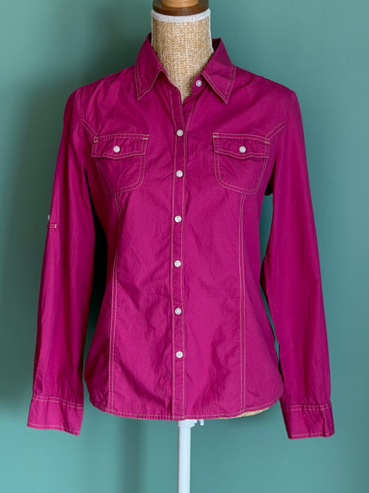 Chemise Tommy Hilfiger rose fuchsia