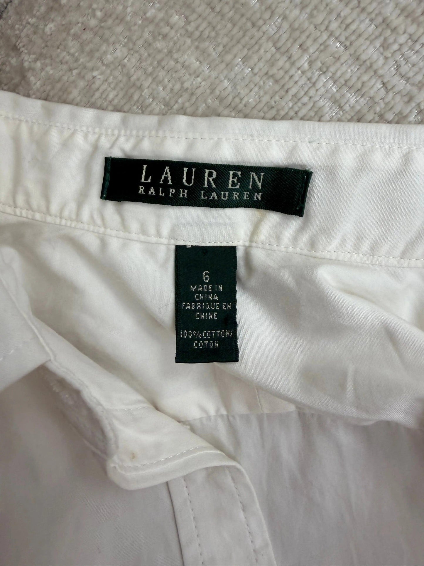 Chemise blanche cintrée Lauren Ralph Lauren Ralph Lauren