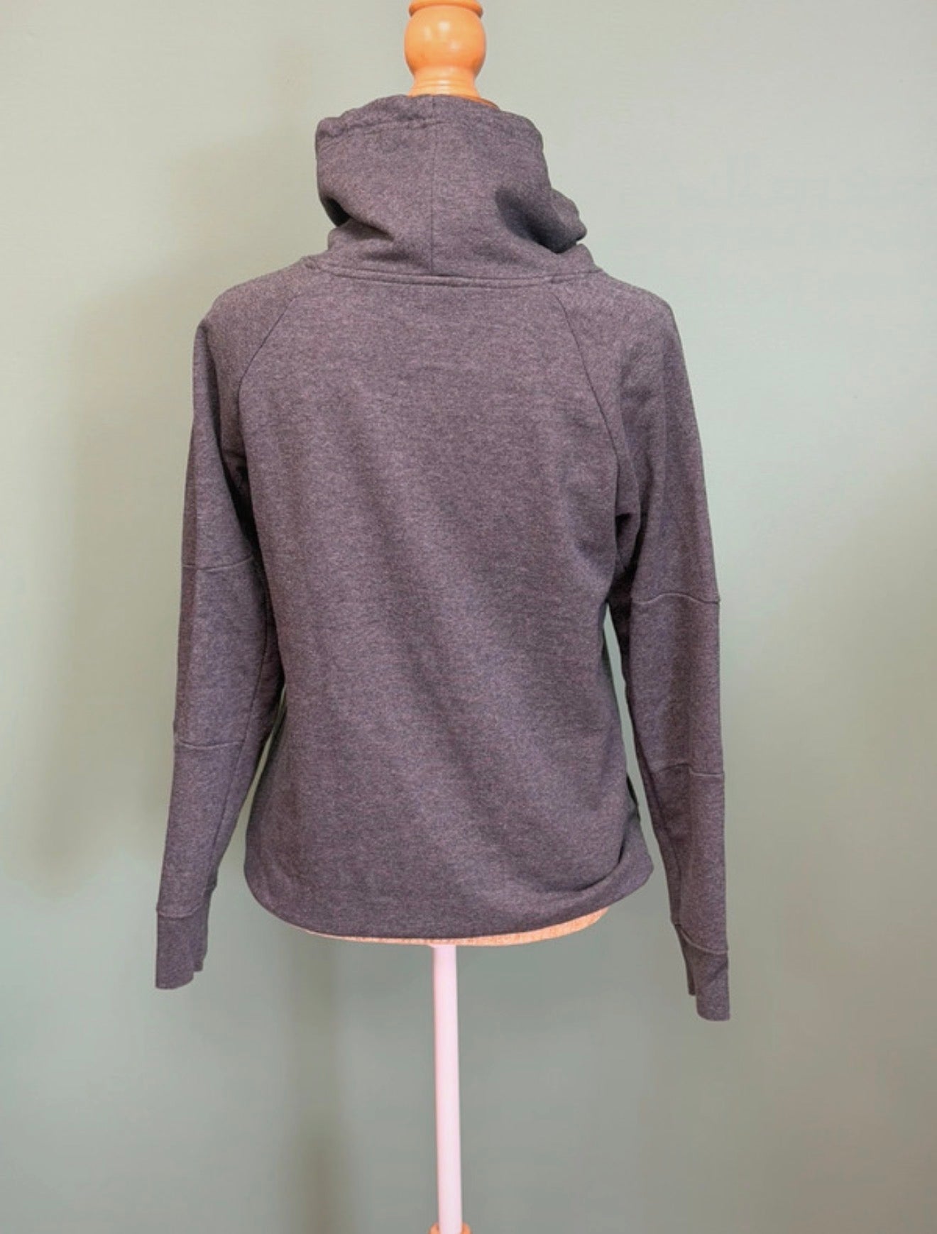 Sweat Reebok gris chiné col montant – Training / Fitness - Taille M