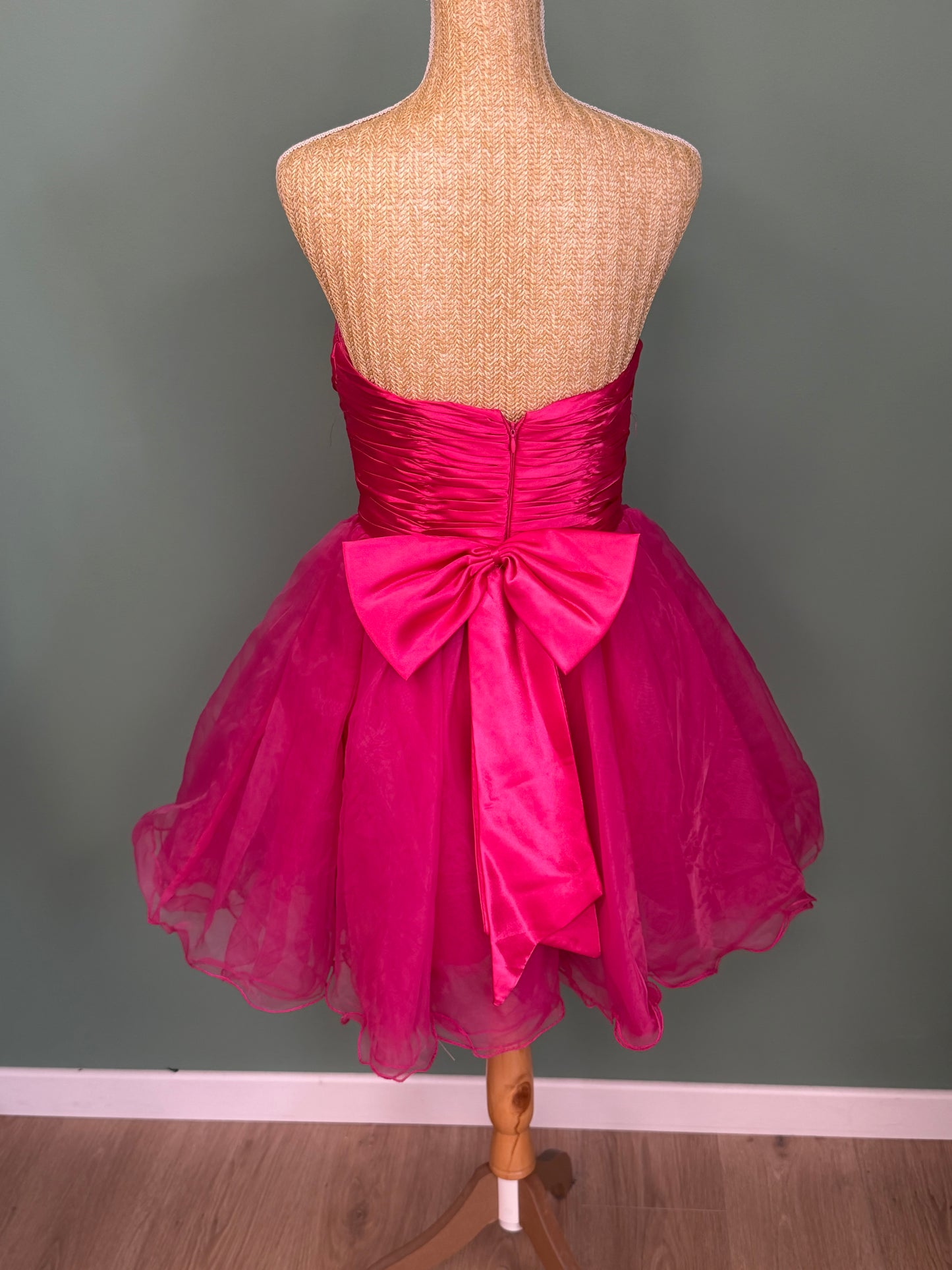 Robe de soirée bustier fuchsia Dolce Vita femme taille S