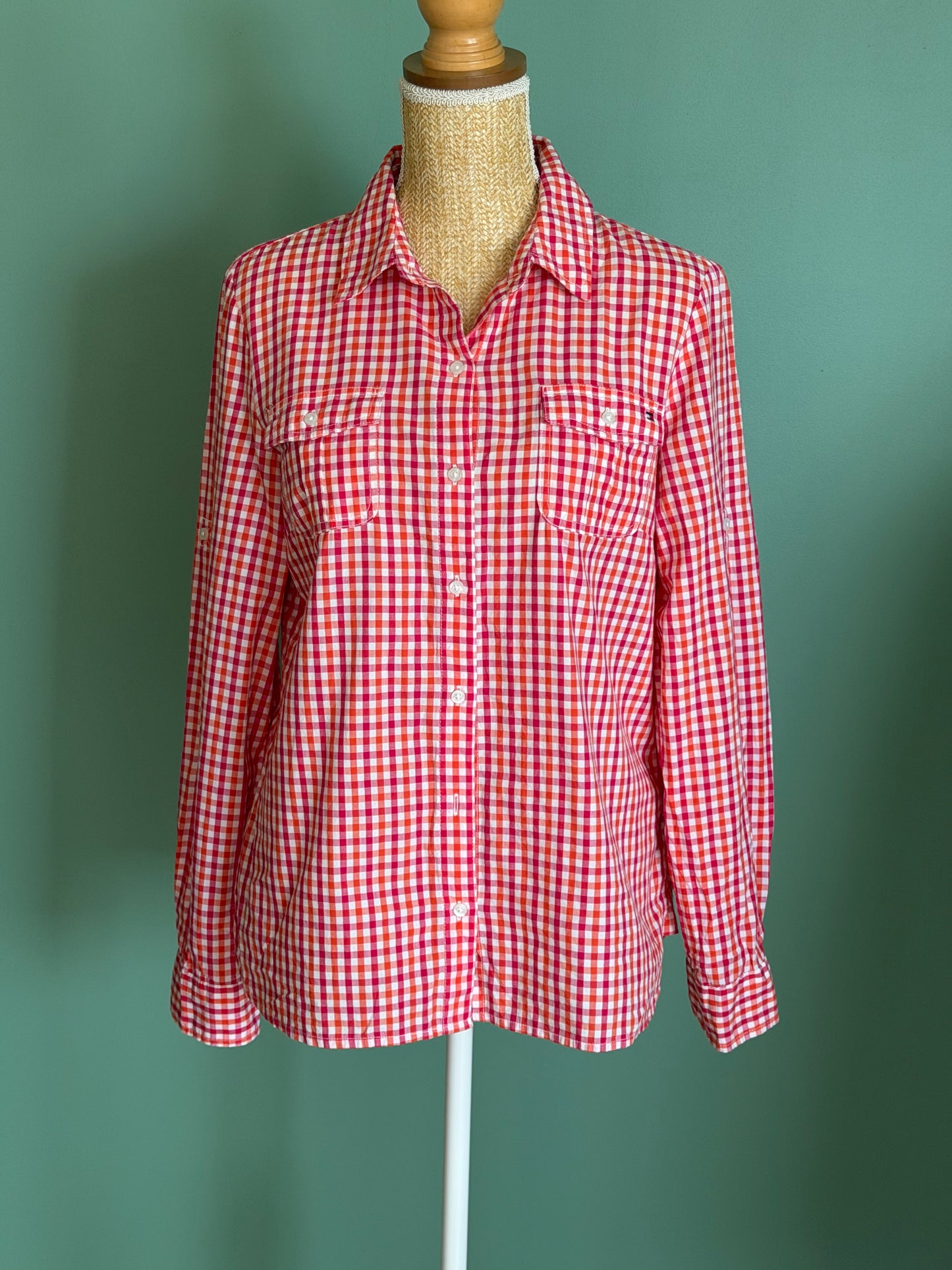 Chemise Tommy Hilfiger à carreaux vichy