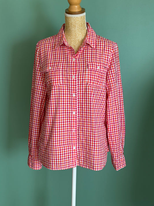 Chemise Tommy Hilfiger à carreaux vichy