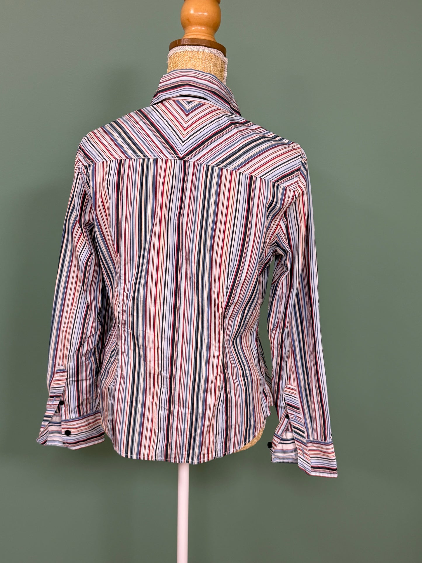 Chemise Tommy Hilfiger rayée multicolore