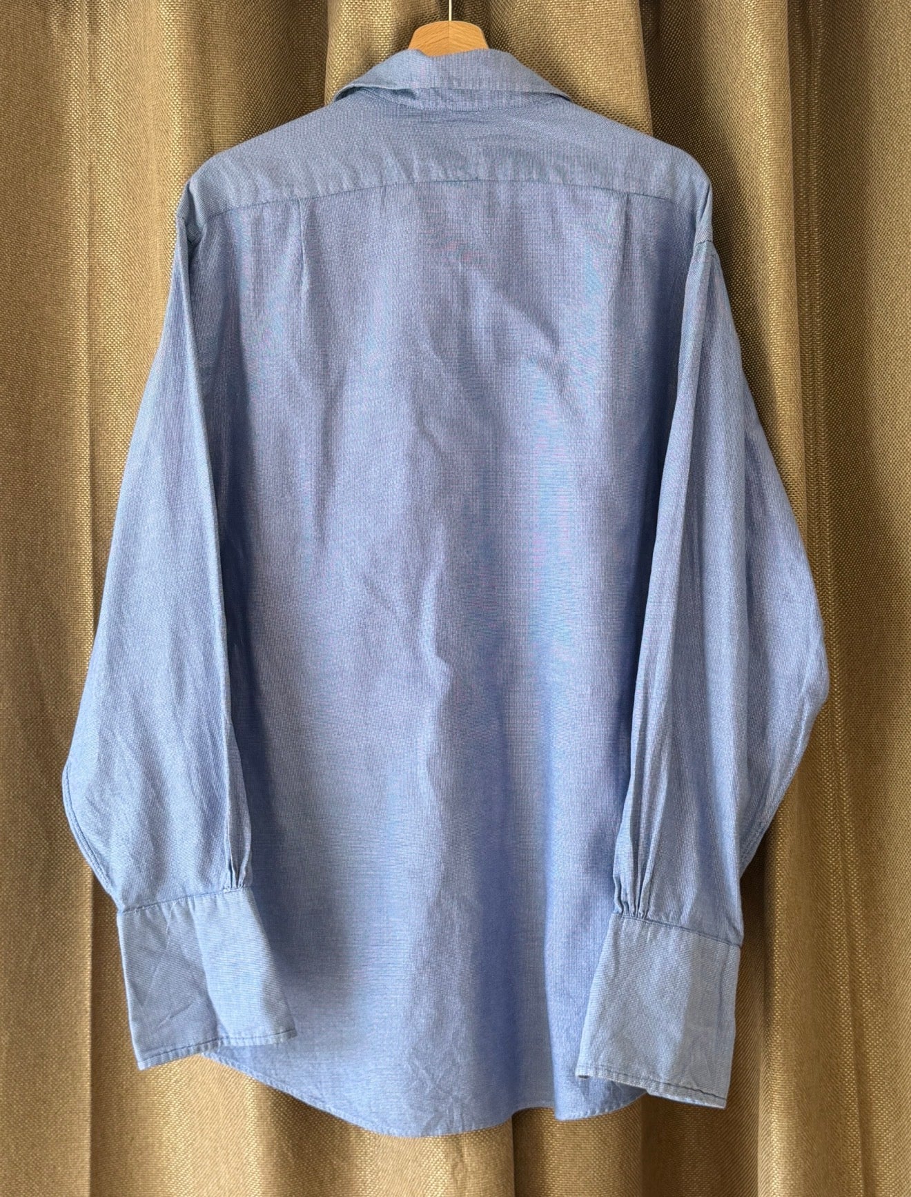 Chemise vintage bleu chiné - Brooks Brothers - Taille XL